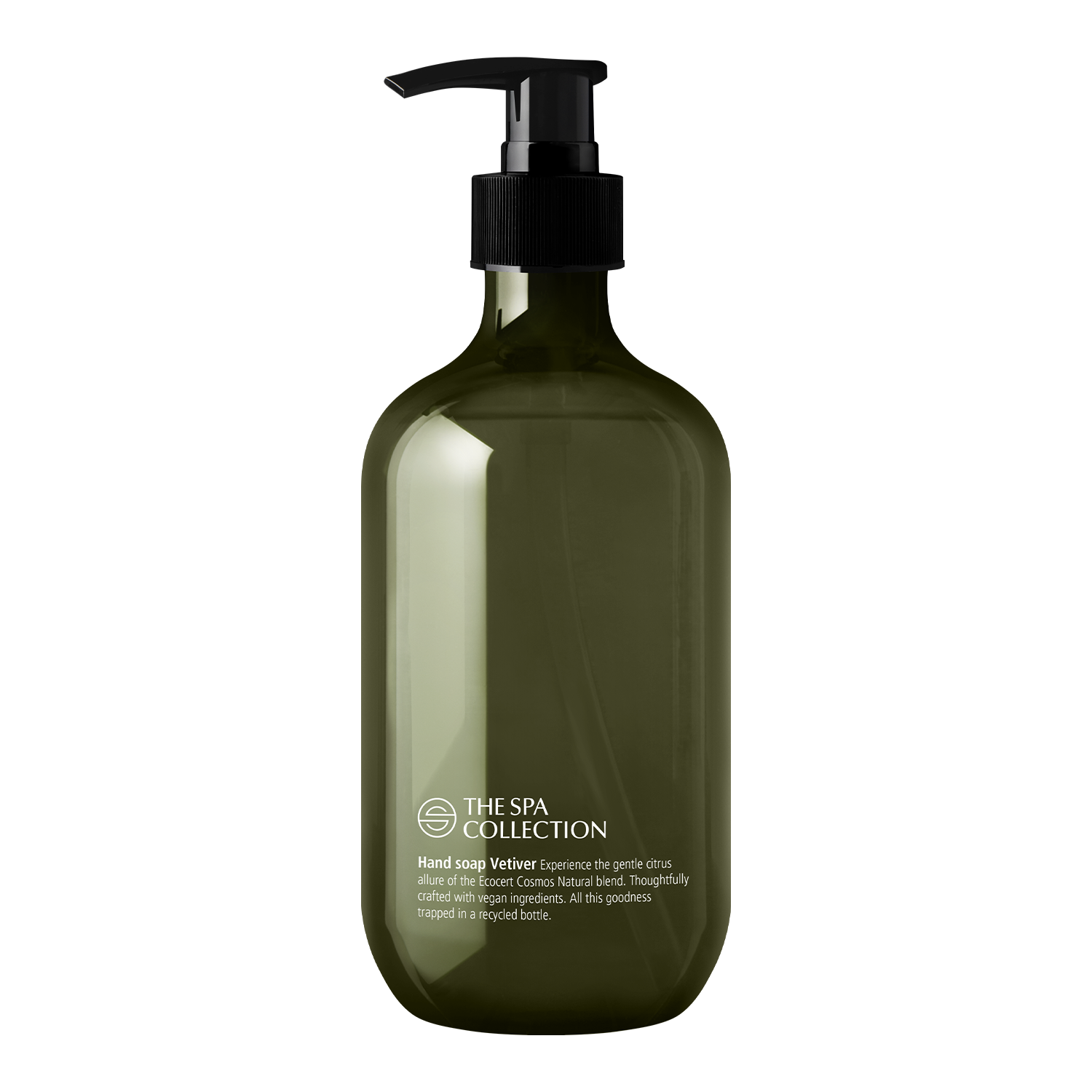 Hand soap - 475 ml bottle - Vetiver - ECOCERT Cosmos Natural